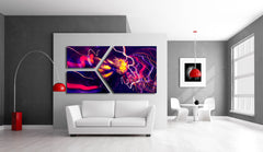 Abstract Triptych #3860