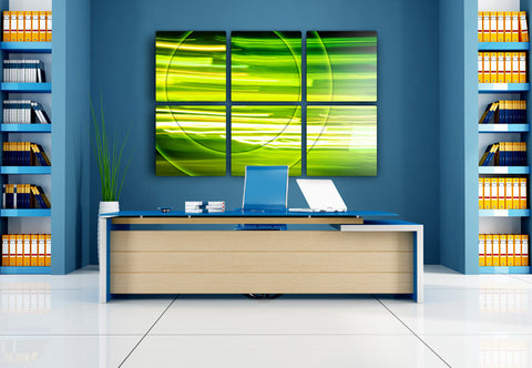 Office Reception Wall Design #1