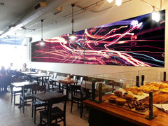 Restaurant Accent Wall Design