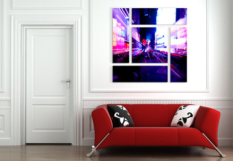 Night Street Wall Design